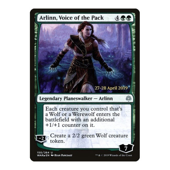 Arlinn Voice of the Pack Prerelease Cards (PRE) - (Foil, Lightly Played)