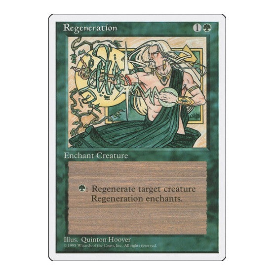 Regeneration Fourth Edition (4ED) - (, Moderately Played)