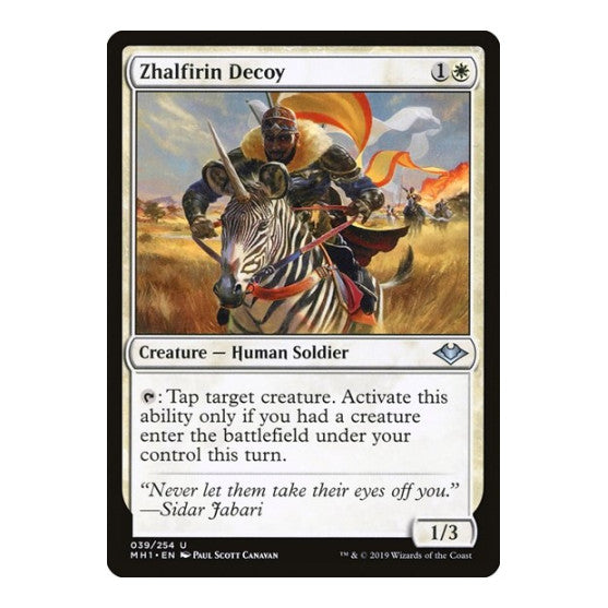 Zhalfirin Decoy Modern Horizons (MH1) - (Foil, Moderately Played)