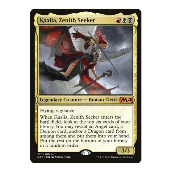 Kaalia Zenith Seeker Core Set 2020 (M20) - (#210, Mythic Rare) (, Near Mint)
