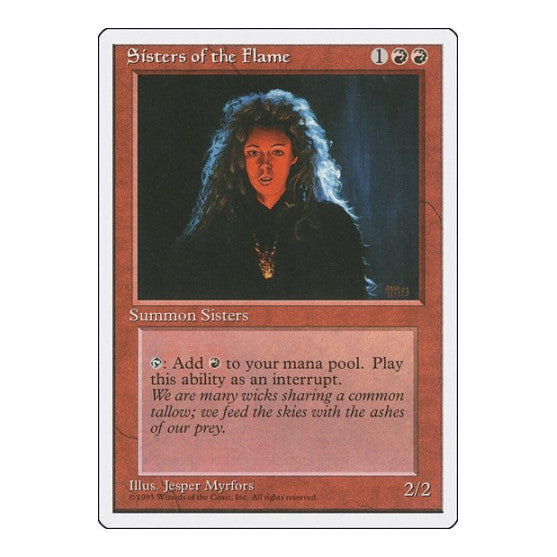 Sisters of the Flame Fourth Edition (4ED) - (, Moderately Played)