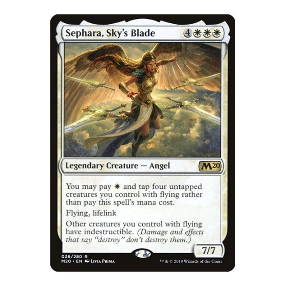 Sephara Skys Blade Core Set 2020 (M20) - (#36, Rare) (, Lightly Played)