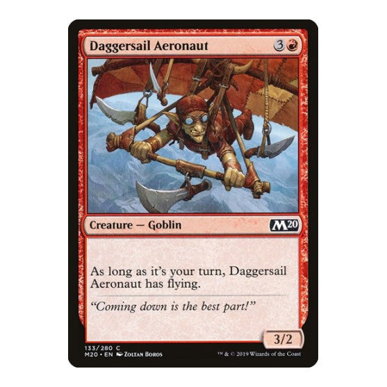 Daggersail Aeronaut Core Set 2020 (M20) - (Foil, Moderately Played)