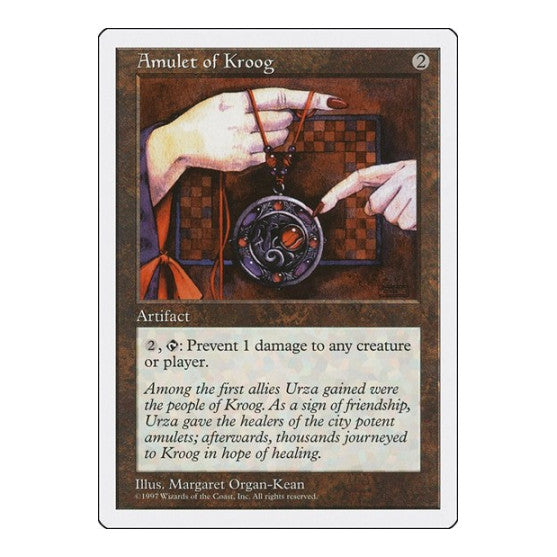 Amulet of Kroog Fifth Edition (5ED) - (, Damaged)
