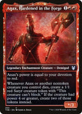 Anax, Hardened in the Forge (Showcase) Theros Beyond Death (THB) - (#264, Uncommon) (Foil, Moderately Played)