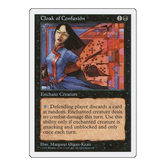 Cloak of Confusion Fifth Edition (5ED) - (, Moderately Played)