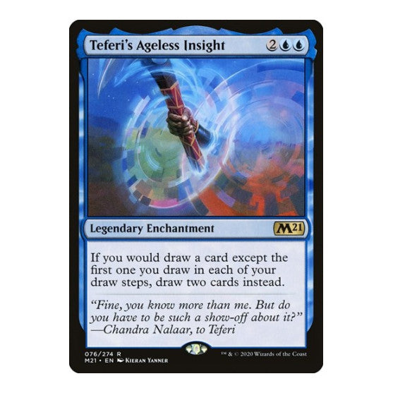 Teferis Ageless Insight Core Set 2021 (M21) - (#76, Rare) (, Near Mint)