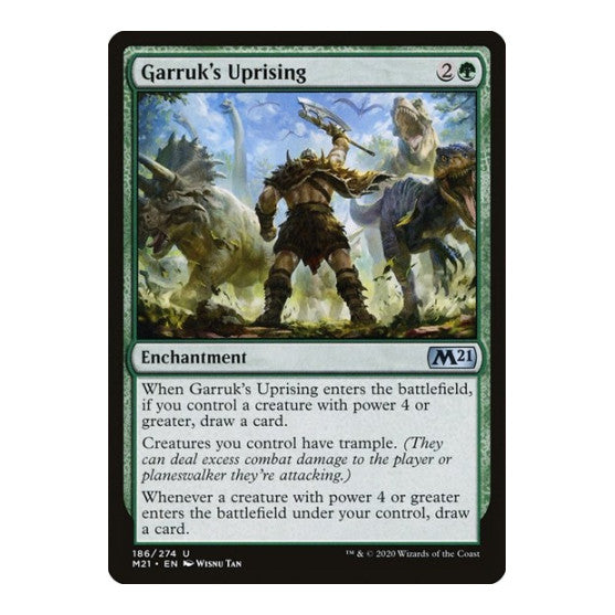 Garruks Uprising Core Set 2021 (M21) - (Foil, Lightly Played)