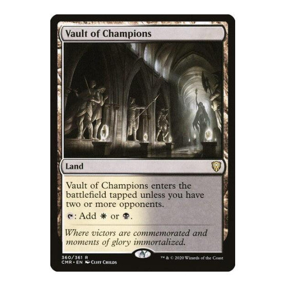 Vault of Champions Commander Legends (CMR) - (#360, Rare) (, Near Mint)