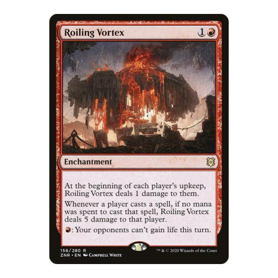 Roiling Vortex Zendikar Rising (ZNR) - (#156, Rare) (, Near Mint)