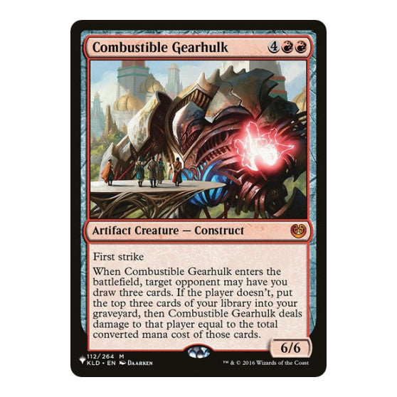 Combustible Gearhulk The List Reprints (LIST) - (, Near Mint)