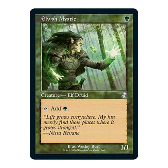 Elvish Mystic Time Spiral: Remastered (TSR) - (, Near Mint)