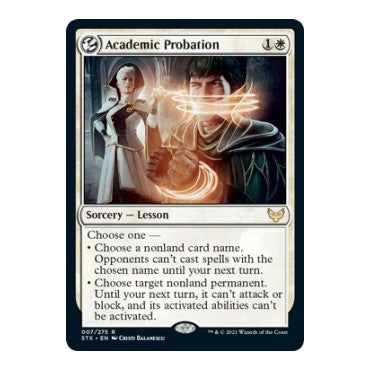 Academic Probation Strixhaven: School of Mages (STX) - (, Near Mint)
