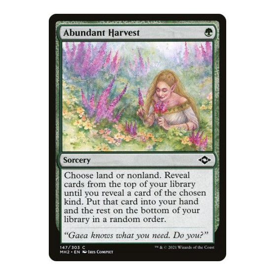 Abundant Harvest Modern Horizons 2 (MH2) - (, Near Mint)