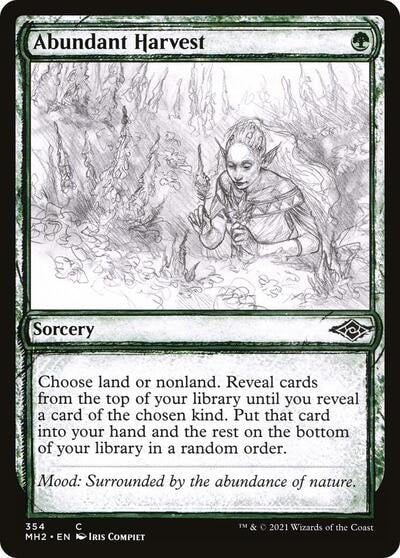 Abundant Harvest Showcase Modern Horizons 2 (MH2) - (#354, Common)