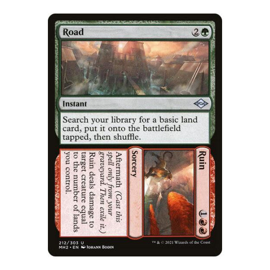 Road Ruin Modern Horizons 2 (MH2) - (Foil, Near Mint)