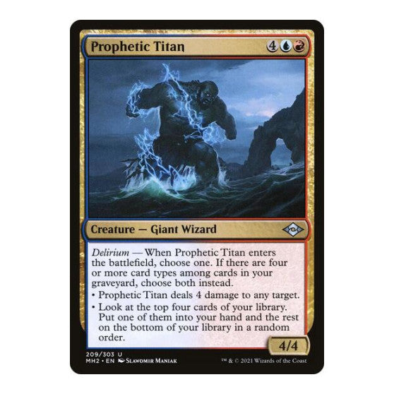 Prophetic Titan Modern Horizons 2 (MH2) - (, Near Mint)