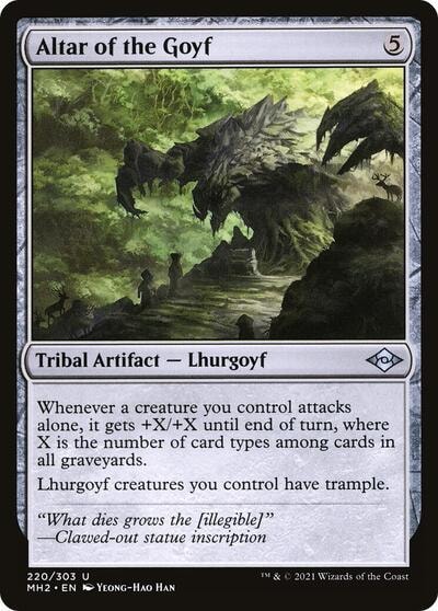 Altar of the Goyf Modern Horizons 2 (MH2) - (#220, Uncommon) (, Near Mint)