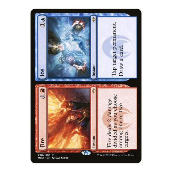 Fire Ice Modern Horizons 2 (MH2) - (Foil, Moderately Played)