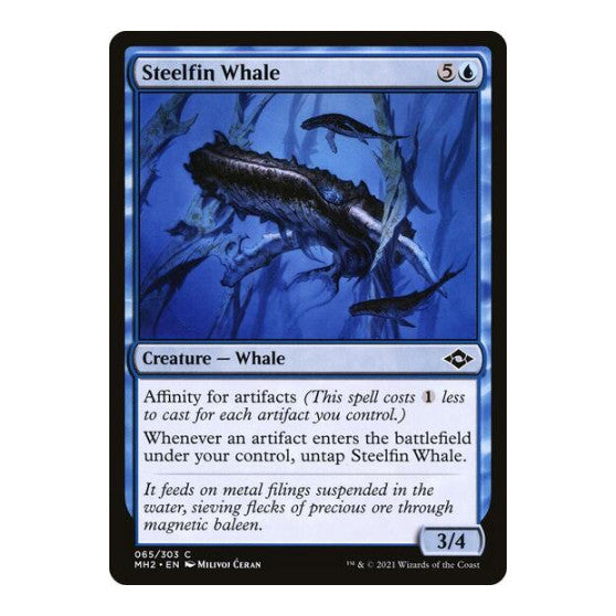 Steelfin Whale Modern Horizons 2 (MH2) - (, Near Mint)