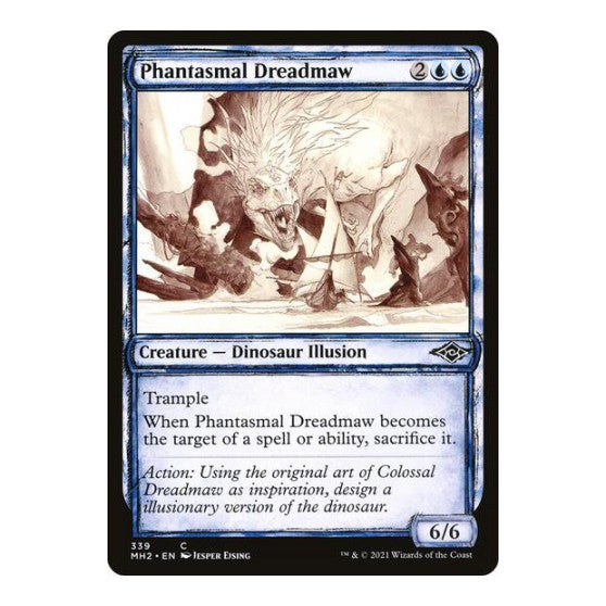 Phantasmal Dreadmaw Showcase Modern Horizons 2 (MH2) - (, Near Mint)