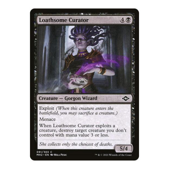 Loathsome Curator Modern Horizons 2 (MH2) - (Foil, Near Mint)