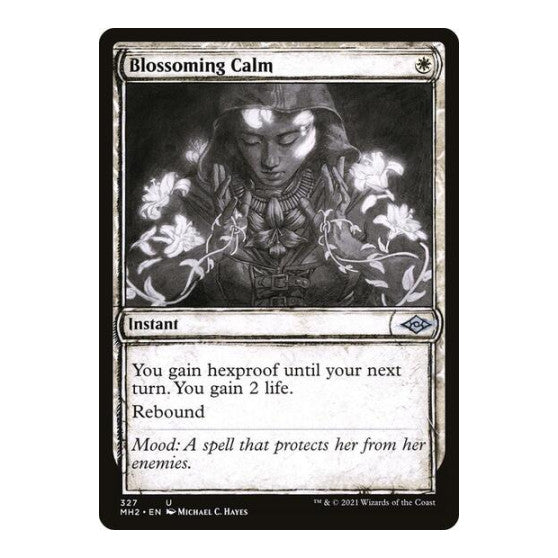 Blossoming Calm Showcase Modern Horizons 2 (MH2) - (, Near Mint)