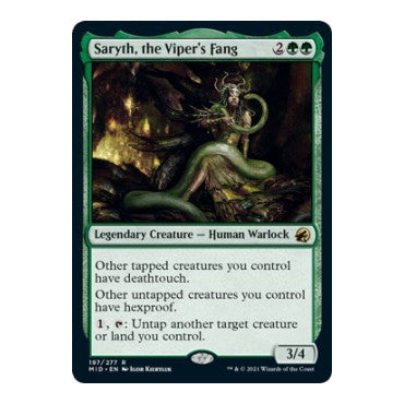 Saryth, the Viper's Fang Innistrad: Midnight Hunt (MID) - (, Lightly Played)