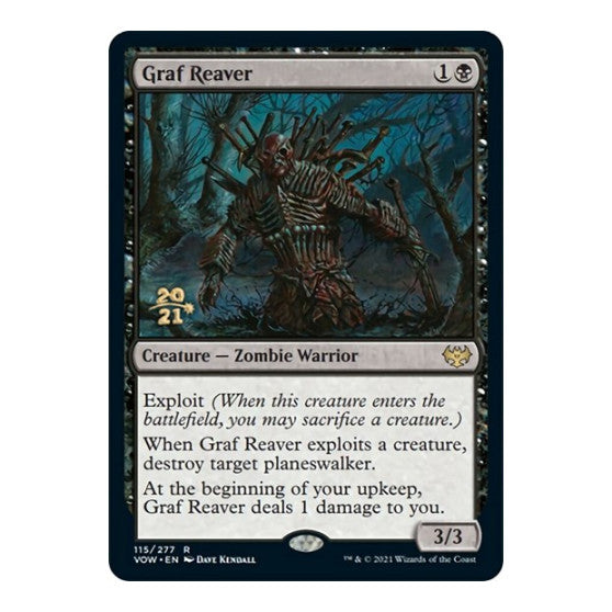 Graf Reaver Prerelease Cards (PRE) - (Foil, Lightly Played)