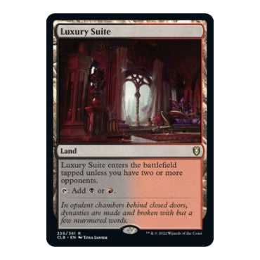 Luxury Suite Commander Legends: Battle for Baldur's Gate (CLB) - (#355, Rare) (Foil, Lightly Played)