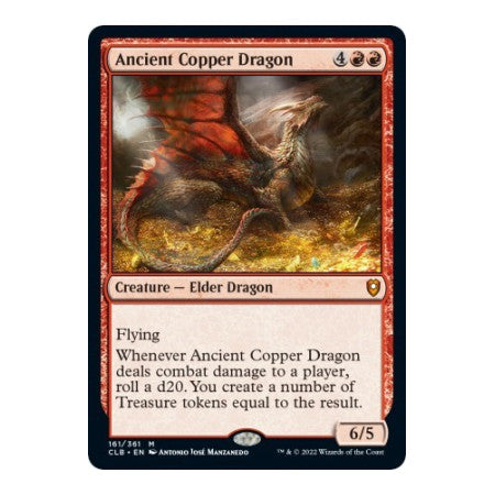 Ancient Copper Dragon Commander Legends: Battle for Baldur's Gate (CLB) - (#161, Mythic Rare) (, Near Mint)