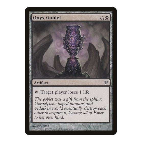 Onyx Goblet Shards of Alara (ALA) - (, Moderately Played)
