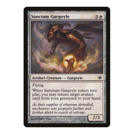 Sanctum Gargoyle Shards of Alara (ALA) - (, Moderately Played)