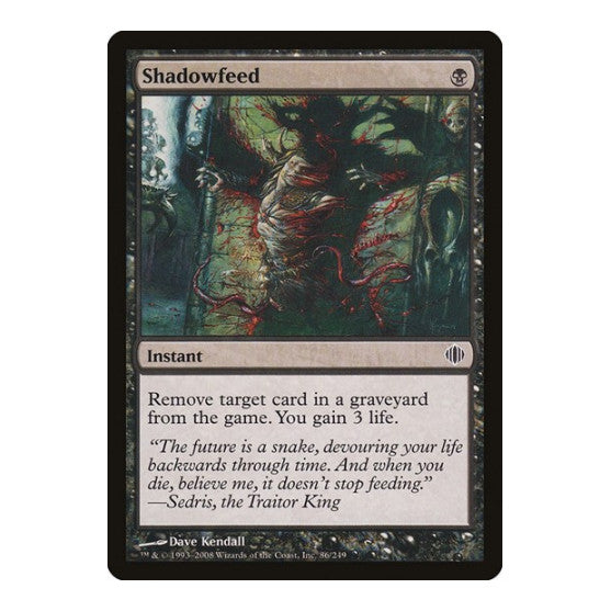 Shadowfeed Shards of Alara (ALA) - (, Moderately Played)