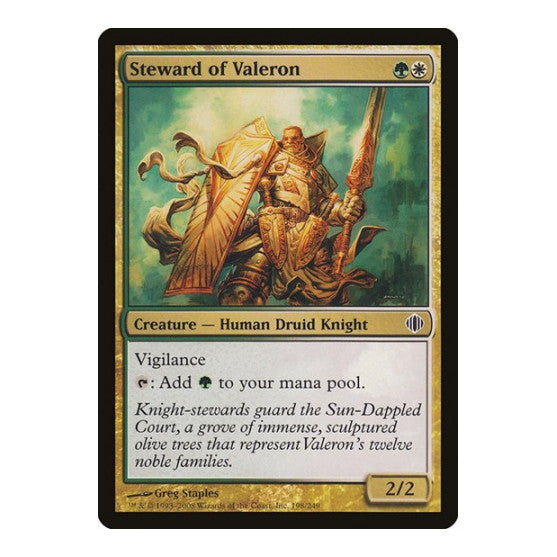 Steward of Valeron Shards of Alara (ALA) - (, Moderately Played)
