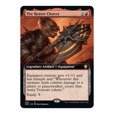 The Reaver Cleaver Extended Art Commander: Dominaria United (DMC) - (#84, Rare) (, Lightly Played)