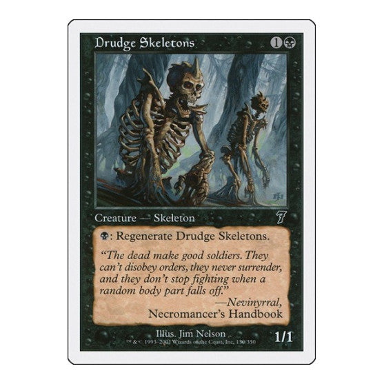 Drudge Skeletons 7th Edition (7ED) - (, Moderately Played)