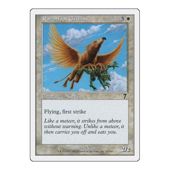 Razorfoot Griffin 7th Edition (7ED) - (, Moderately Played)