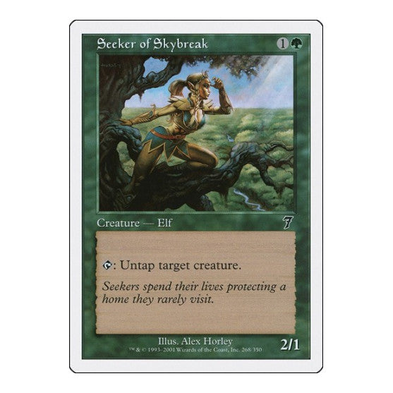 Seeker of Skybreak 7th Edition (7ED) - (#268, Common) (, Moderately Played)