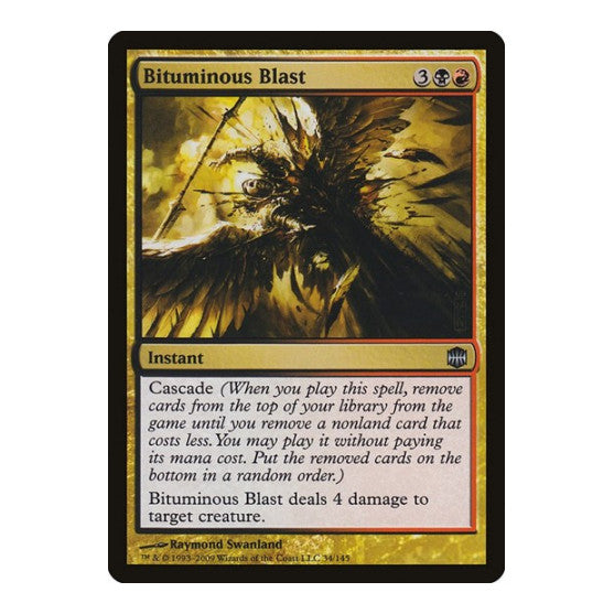 Bituminous Blast Alara Reborn (ARB) - (Foil, Moderately Played)