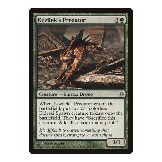 Kozileks Predator Rise of the Eldrazi (ROE) - (, Moderately Played)