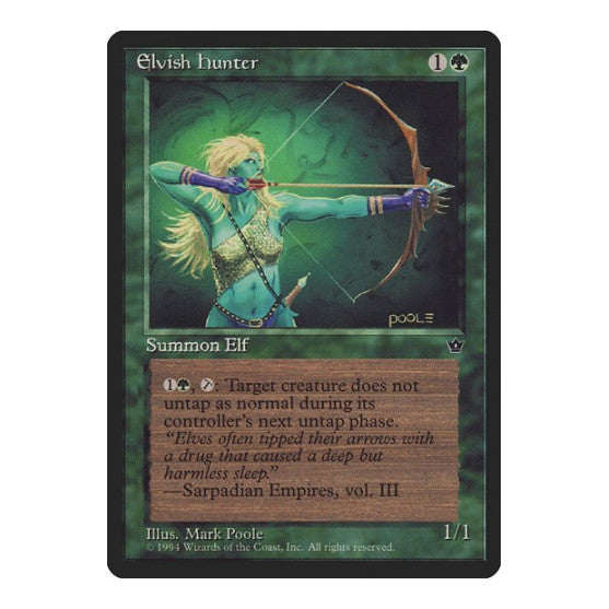 Elvish Hunter Poole Fallen Empires (FEM) - (, Moderately Played)