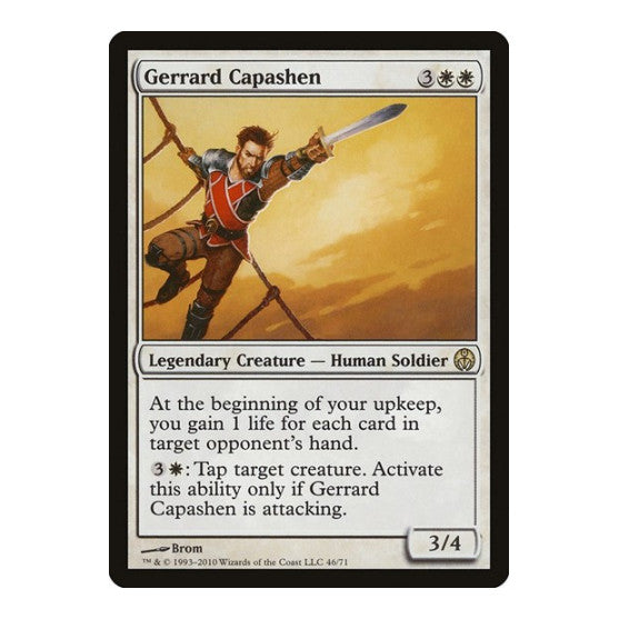 Gerrard Capashen Duel Decks: Phyrexia vs. the Coalition (DDE) - (, Lightly Played)