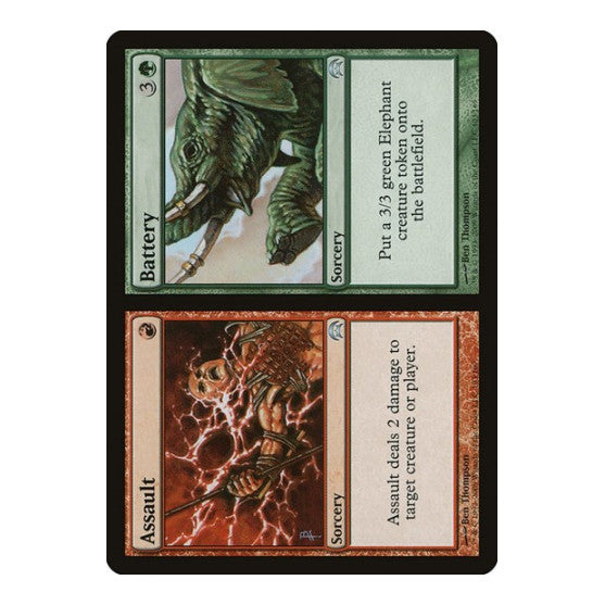Assault Battery Planechase (HOP) - (, Near Mint)
