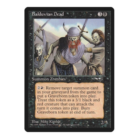 Balduvian Dead Alliances (ALL) - (, Moderately Played)