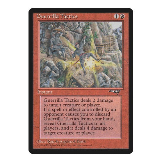 Guerrilla Tactics Cliff Alliances (ALL) - (, Moderately Played)