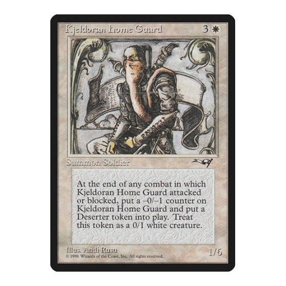 Kjeldoran Home Guard Alliances (ALL) - (, Moderately Played)