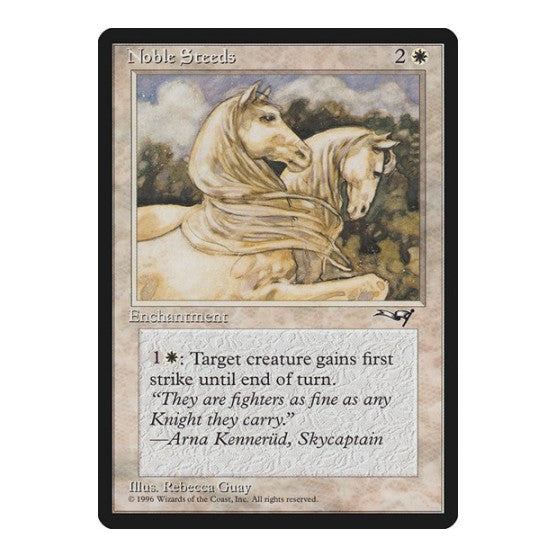 Noble Steeds Alliances (ALL) - (, Moderately Played)