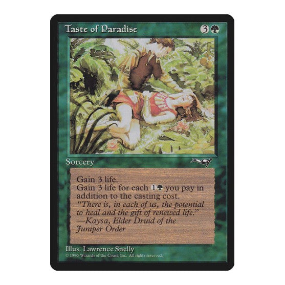 Taste of Paradise Alliances (ALL) - (, Moderately Played)