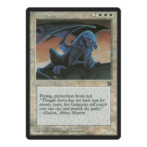 Abbey Gargoyles Homelands (HML) - (, Moderately Played)